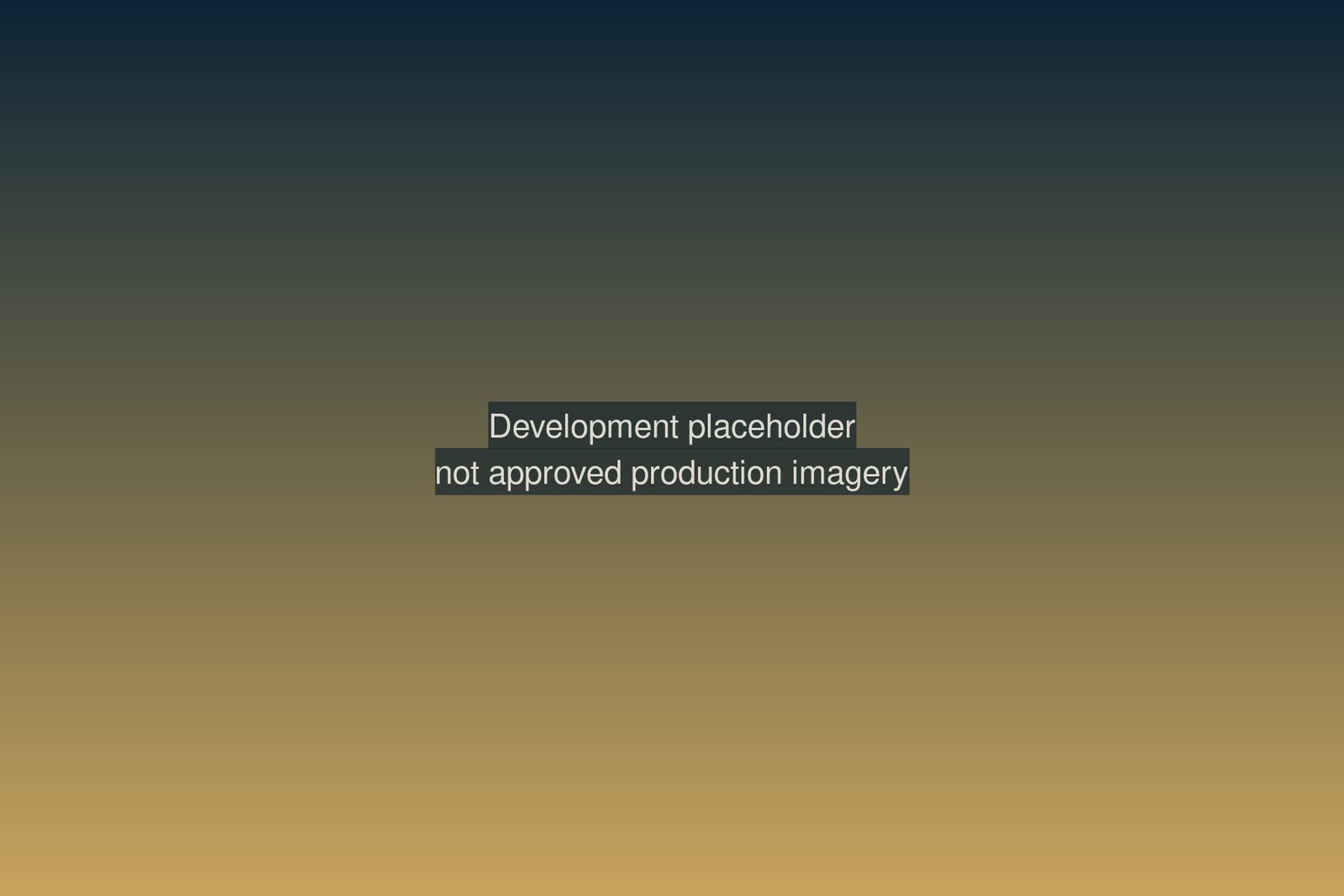 Development placeholder  -  not approved production imagery.