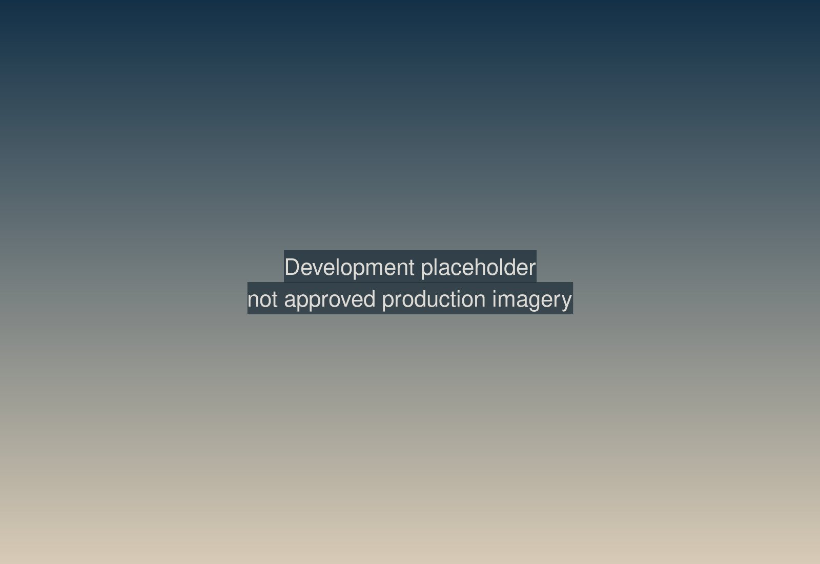 Development placeholder  -  not approved production imagery.