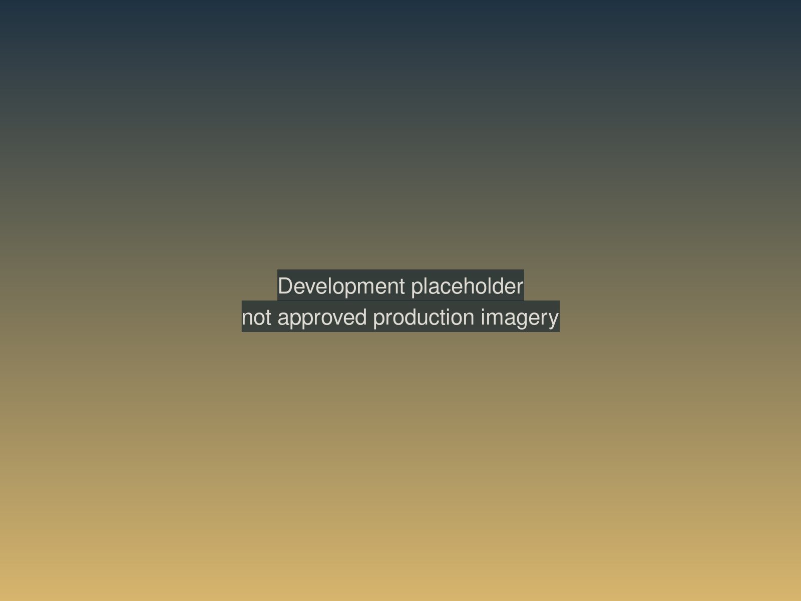 Development placeholder  -  not approved production imagery.