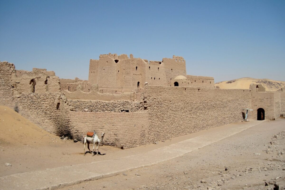 Monastery of St. Simeon near Aswan, Egypt.